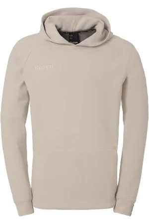 Kempa Stmnt Hoodie Felpa con Cappuccio, Beige, 10 Anni Uomo