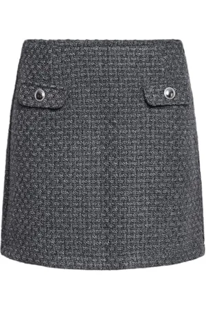 Pieces® Pcnua HW-Gonna Corta Boucle Minigonna, , Medium Donna