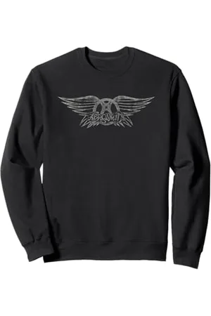 Aerosmith Vintage Logo classica per musica per rock band Felpa