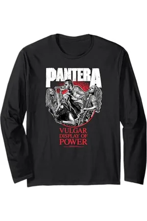 Pantera Band Volgare Dimostrazione di Potere 30 Anniversario Maglia a Manica