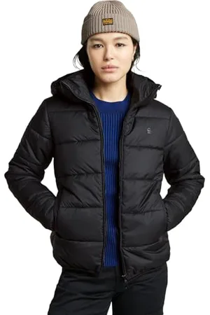 G-Star Donna Meefic Jacket, (dk black D25193-B958-6484), L