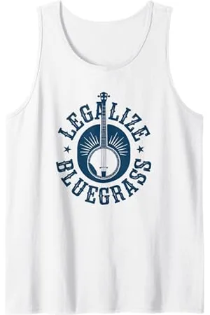BluegrassGarage Legalize Bluegrass Retro Folk Lover Vintage Canotta