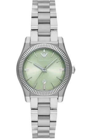 Emporio Armani Orologio Analogico al Quarzo Donna con Cinturino in Acciaio Inossidabile AR11656, , 32 mm