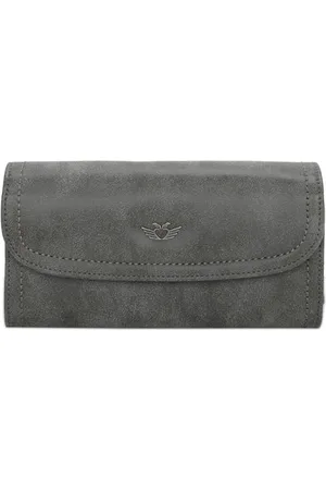 Fritzi aus Preußen Fritzi12 Heide Vintage Antracite, Accessori da Viaggio-Portafogli Donna, Einheitsgröße