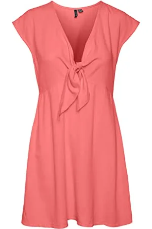 VERO MODA Vmmymilo Wvn Ga-Mini Vestitino Vestito, , S Donna