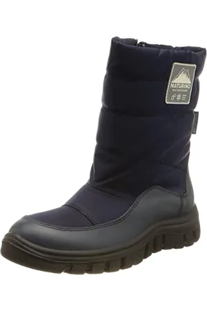 Naturino Foma Zip, Stivaletto, Unisex - Bambini e ragazzi, Blu (Navy), 35 EU