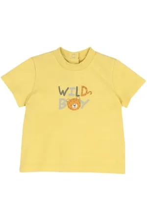 chicco T-shirt Bambino, Maglietta Bambina a Maniche Corte, in Morbido Cotone, Designed in Italy, Abbigliamento Neonato 0-24 Mesi e Bambini