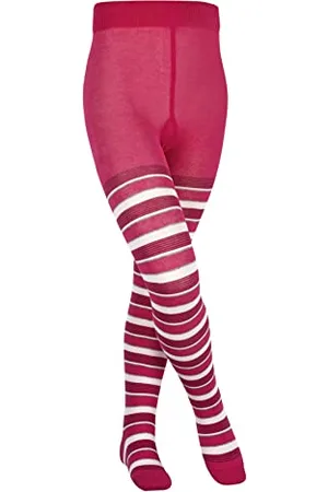 Falke Mixed Stripe, Collant Unisex - Bambini, Cotone, (Gloss 8550), 80-92 pacco da 1