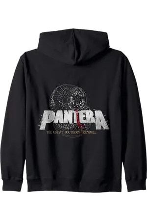 Pantera Snake Logo Rock Band Stampa grafica Felpa con Cappuccio