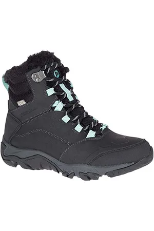 Merrell THERMO FRACTAL MID WP, Scarpe da Passeggio Donna, BLACK, 36 EU