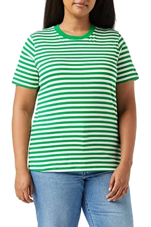 JJXX Jxanna SS Regular Every Stripe Tee Noos T-Shirt, , S Donna