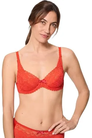 Playtex Reggiseno con Ferretto Flowery Lace Recycled Donna x1, , 40 / 6D