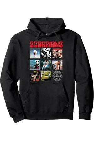 Scorpions Remastered Album Covers - Hard Rock Band Felpa con Cappuccio