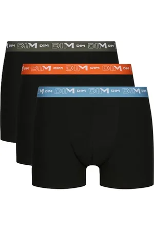 Dim Coton Stretch Respirant Maintien Optimal X3 Boxer, , 3XL (Pacco da 3) Uomo