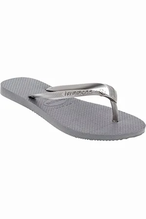 Havaianas Slim Crystal Glamour Swarovski, Infradito Donna, Grigio (Grigio Acciaio), 33/34 EU