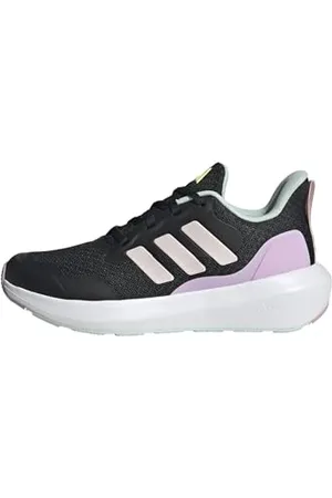 adidas Fortarun 3.0 Shoes Junior, Scarpe da Corsa, Core Black/Clear Pink/Bliss Lilac, 24 EU