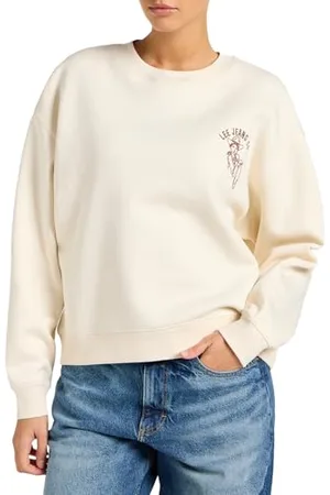Lee Graphic Crew SWS Maglia di Tuta, , XL Donna