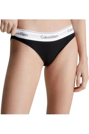 Calvin Klein Bikini, Mutandine Bikini Donna, (Black), XS