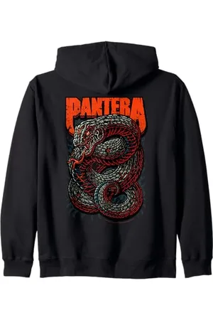 Pantera Stampa Venomous Snake Rock Band Felpa con Cappuccio
