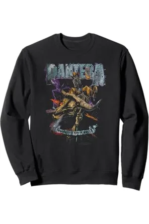 Pantera Vintage Rider Rock Band Musica Artwork Felpa