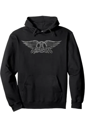 Aerosmith Vintage Logo classica per musica per rock band Felpa con Cappuccio