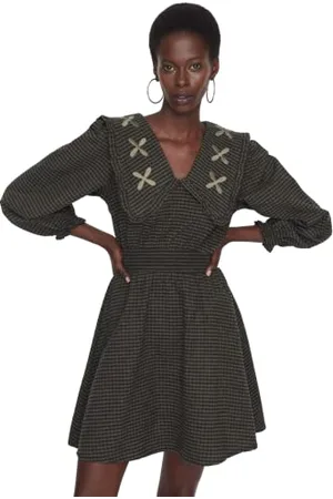 Trendyol Mini A-Line Regular Dress Vestito, , 40 Donna
