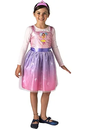 CIAO Barbie Bijoux Costume Vestito Travestimento Bambina Originale (Taglia 5-7 Anni), Colore , 11752.5-7