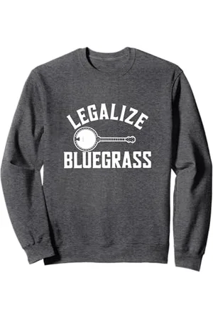 BluegrassGarage Legalize Bluegrass Retro Folk Lover Vintage Felpa
