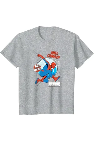 Marvel Bambino Spider-Man Spider-Man Wall Crawler Comic Maglietta