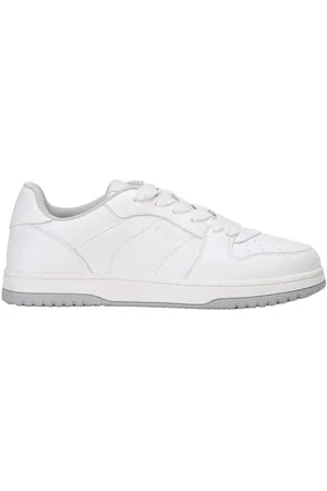 HUGO BOSS Hadrian_Tenn_pu, Scarpe da Ginnastica Donna, White, 36 EU