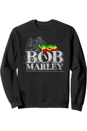 Bob Marley Musica Iconica Reggae Stile Old School Stampa Felpa