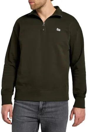 Lee Half Zip SWS Maglia di Tuta, , XL Uomo