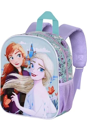Disney Frozen 2 Spring-Zainetto 3D Elite, Blu, 25 x 30 cm, Capacità 7 L