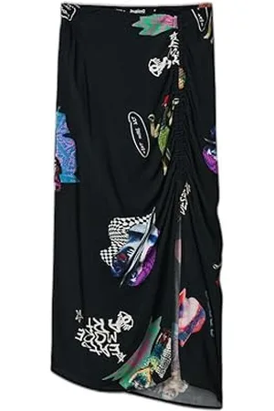 Desigual Fla_lucea, 2000 Black Gonna, , M Donna