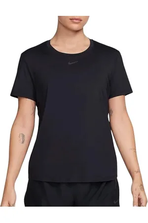 Nike One Classic DF T-Shirt, Black, XL Donna