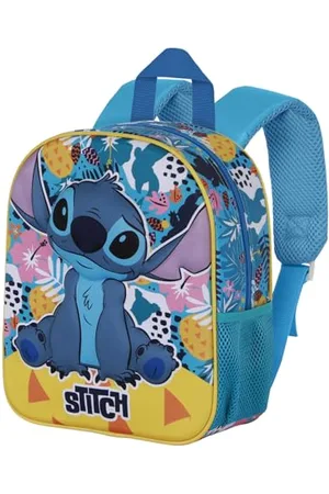 Disney Lilo e Stitch Colors-Zainetto 3D Elite, Turchese, 25 x 30 cm, Capacità 7 L