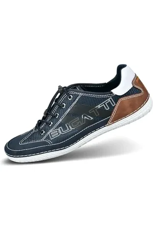 Bugatti Uomo Sneaker casual alla moda con dettagli logo e suola flessibile, , 46 EU