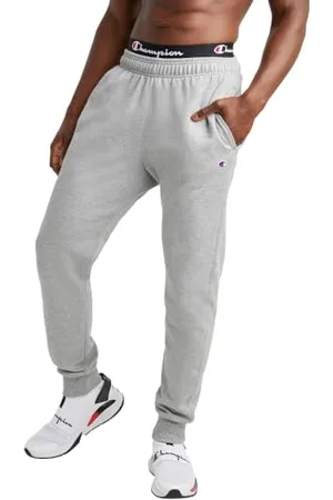 Champion Powerblend Retro Fleece Jogger Pant Pantaloni da Uomo, (Oxford ), S