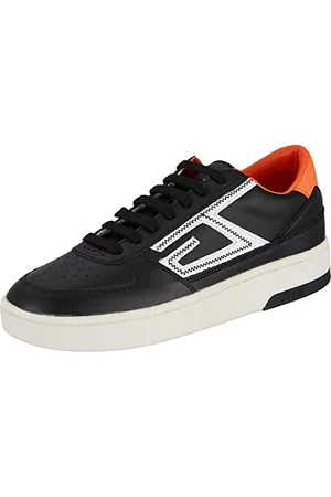 Guess SILEA, Sneaker Uomo, Black, 43 EU