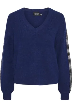 Pieces® Pcnibe LS Knit-Pullover FC BC Maglione Lavorato a Maglia, , XS Donna