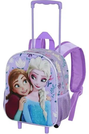 Disney Frozen 2 Beauty-Zainetto 3D con Ruote Piccolo, Lilla, 26 x 34 cm, Capacità 7 L