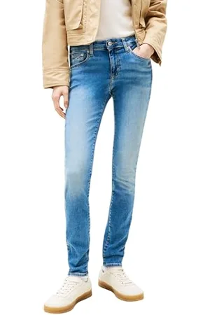 Tommy Hilfiger Donna Jeans Sophie Elasticizzati, Blu ( Medium), 30W/27L