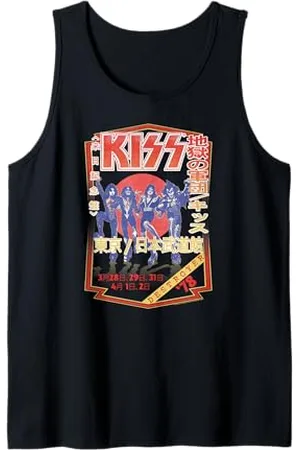 Kiss 70s Timeless Rock Band per gli amanti del metal Canotta