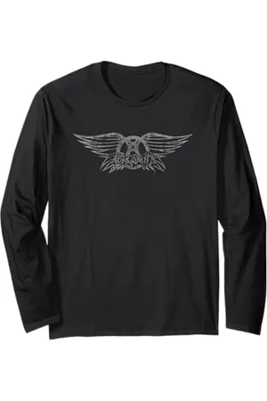 Aerosmith Vintage Logo classica per musica per rock band Maglia a Manica