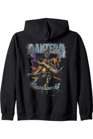 Pantera Vintage Rider Rock Band Musica Artwork Felpa con Cappuccio
