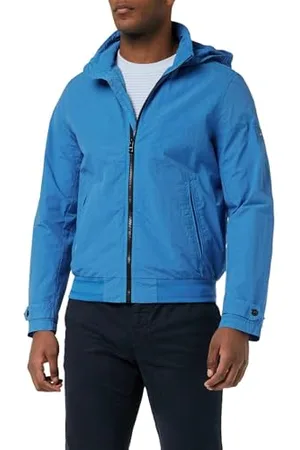 Tommy Hilfiger Giacca Uomo Regatta Jacket Giacca da Mezza Stagione, (Shocking Blue), M