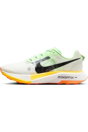 Nike Wmns ZOOMX Ultrafly Trail, Sneaker Donna, Summit White/Black-Vapor Green, 42 EU