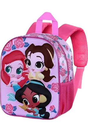 Disney Principesse Flowers-Zainetto 3D Elite, Rosa, 25 x 30 cm, Capacità 7 L