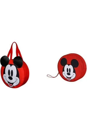 Disney Topolino Face - Borsa da Spiaggia + Borsa da Toilette Jumbo