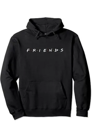 Friends Logo White Felpa con Cappuccio
